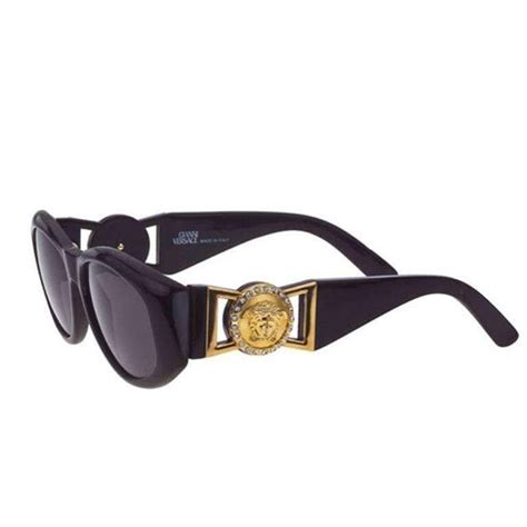 versace rhinestone sunglasses black|designer glasses frames Versace.